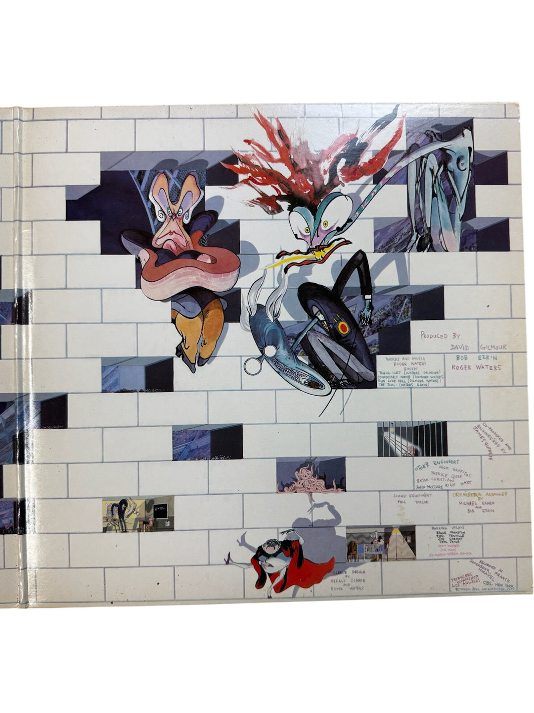 Pink Floyd The Wall Vinyl Record - Good