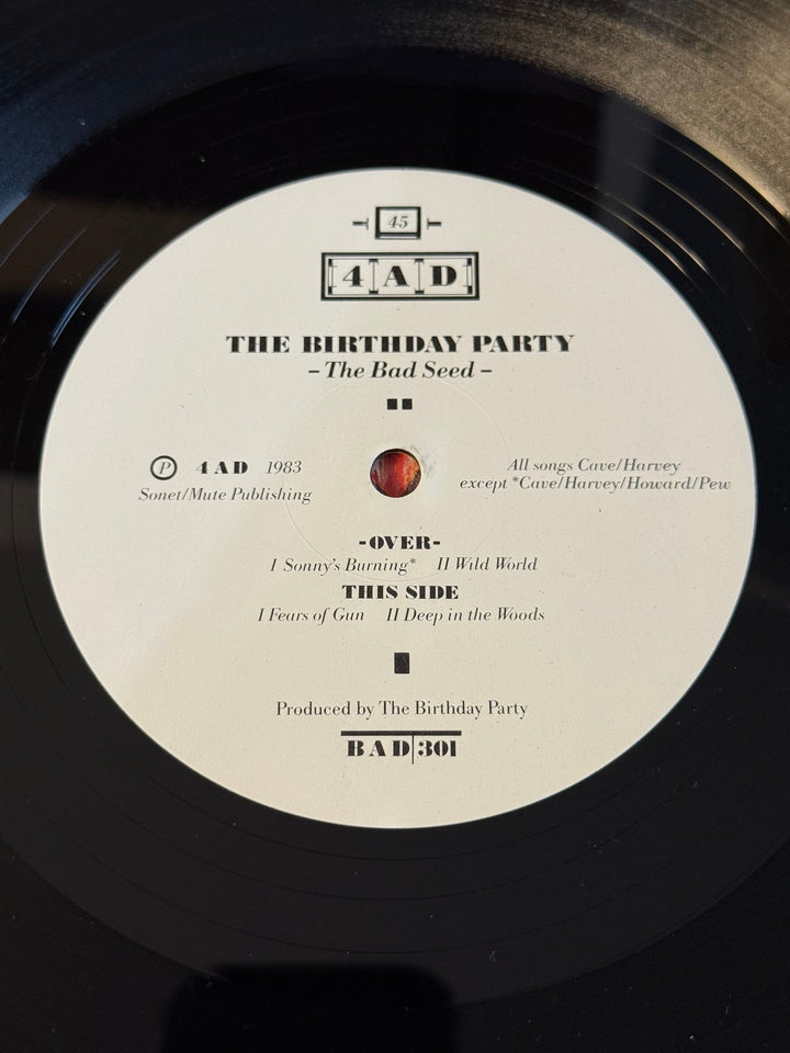 The Birthday Party The Bad Seed Vinyl Record