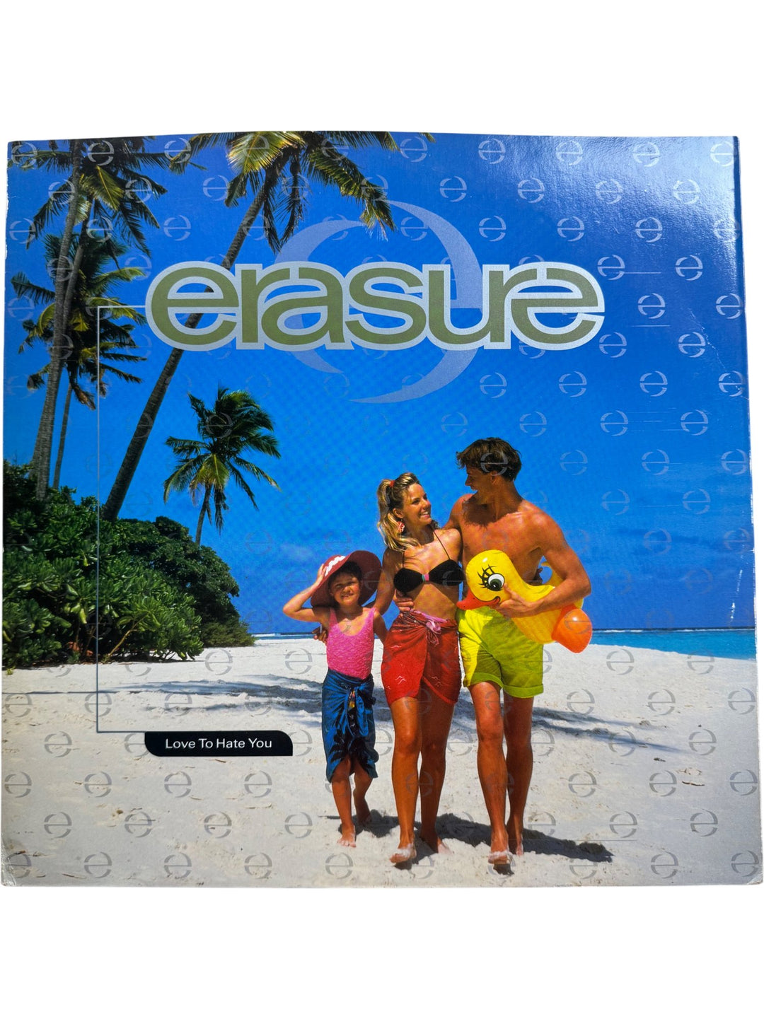Erasure Love To Hate You Vinyl Record - Very Good