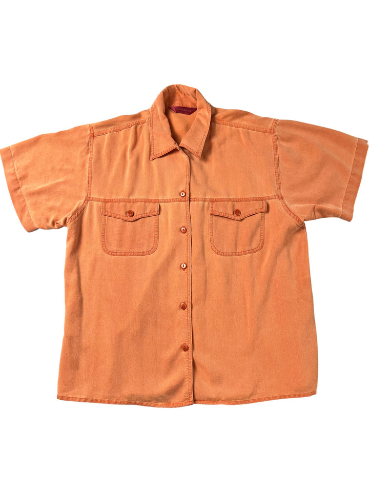 Richards Orange Short Sleeve Shirt