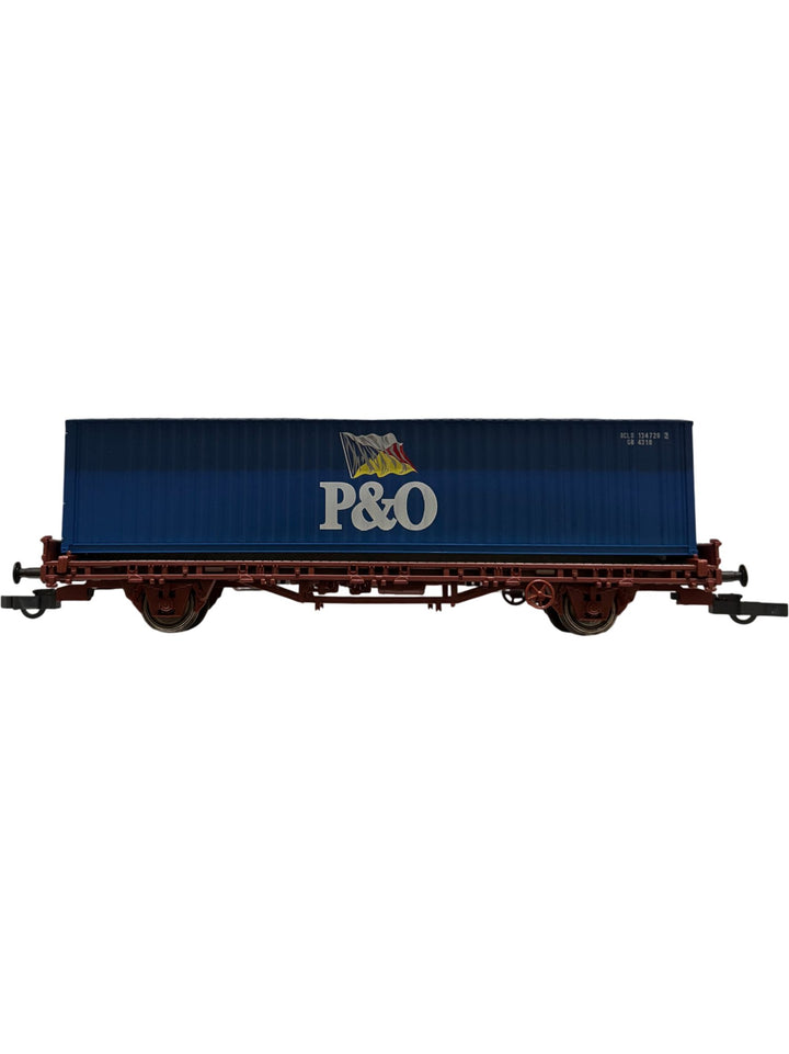 Roco HO Scale P&O Container Wagon Model