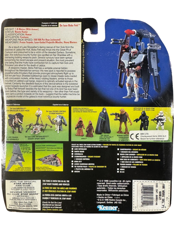 Star Wars Boba Fett Deluxe Action Figure