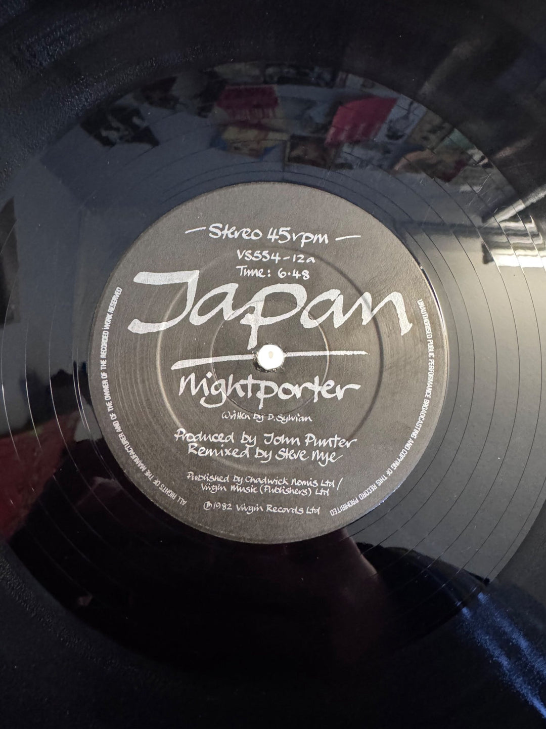 Japan Nightporter Vinyl- Very Good