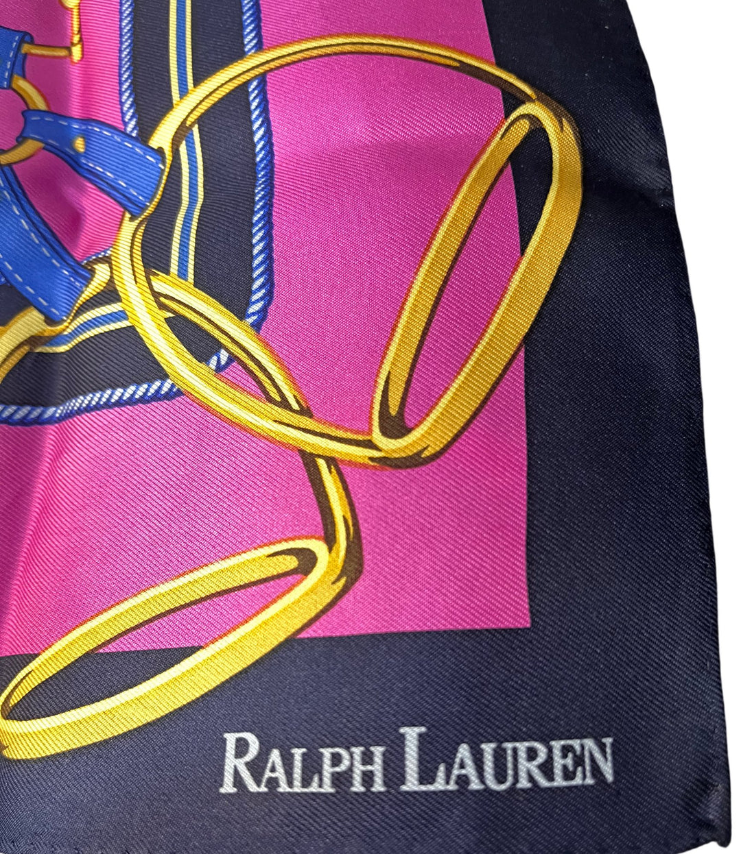 Ralph Lauren Equestrian Print Scarf