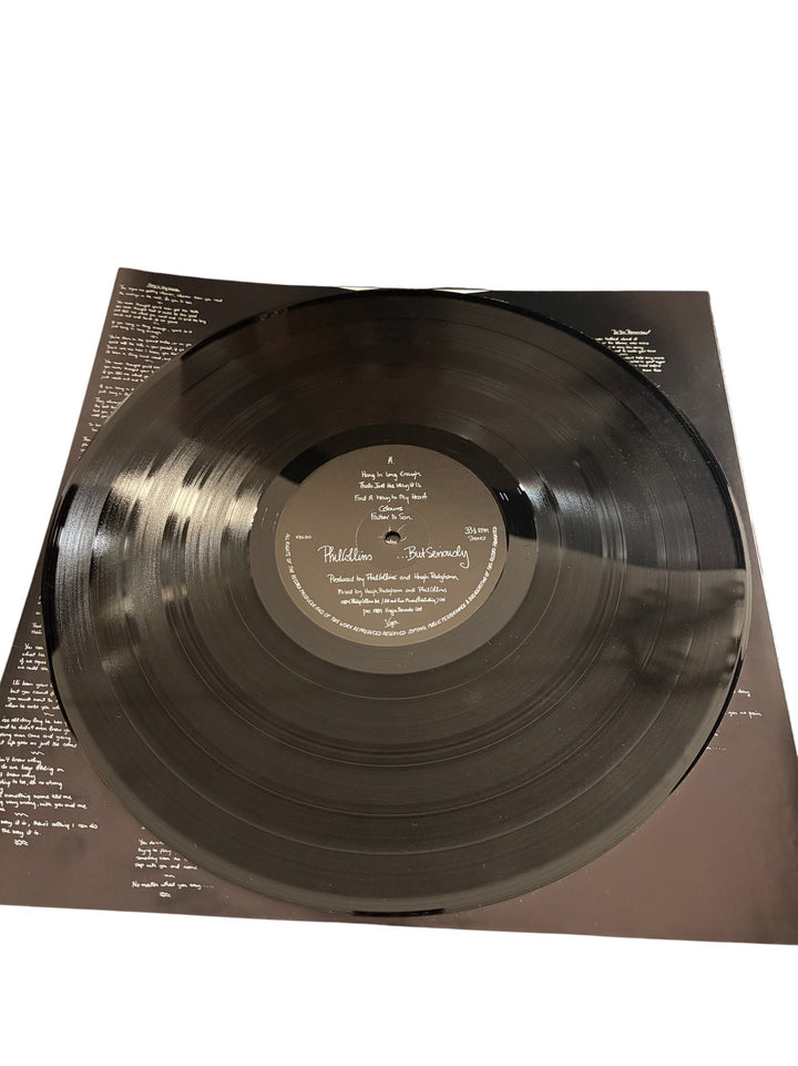 Phil Collins ...But Seriously Vinyl Record - Good