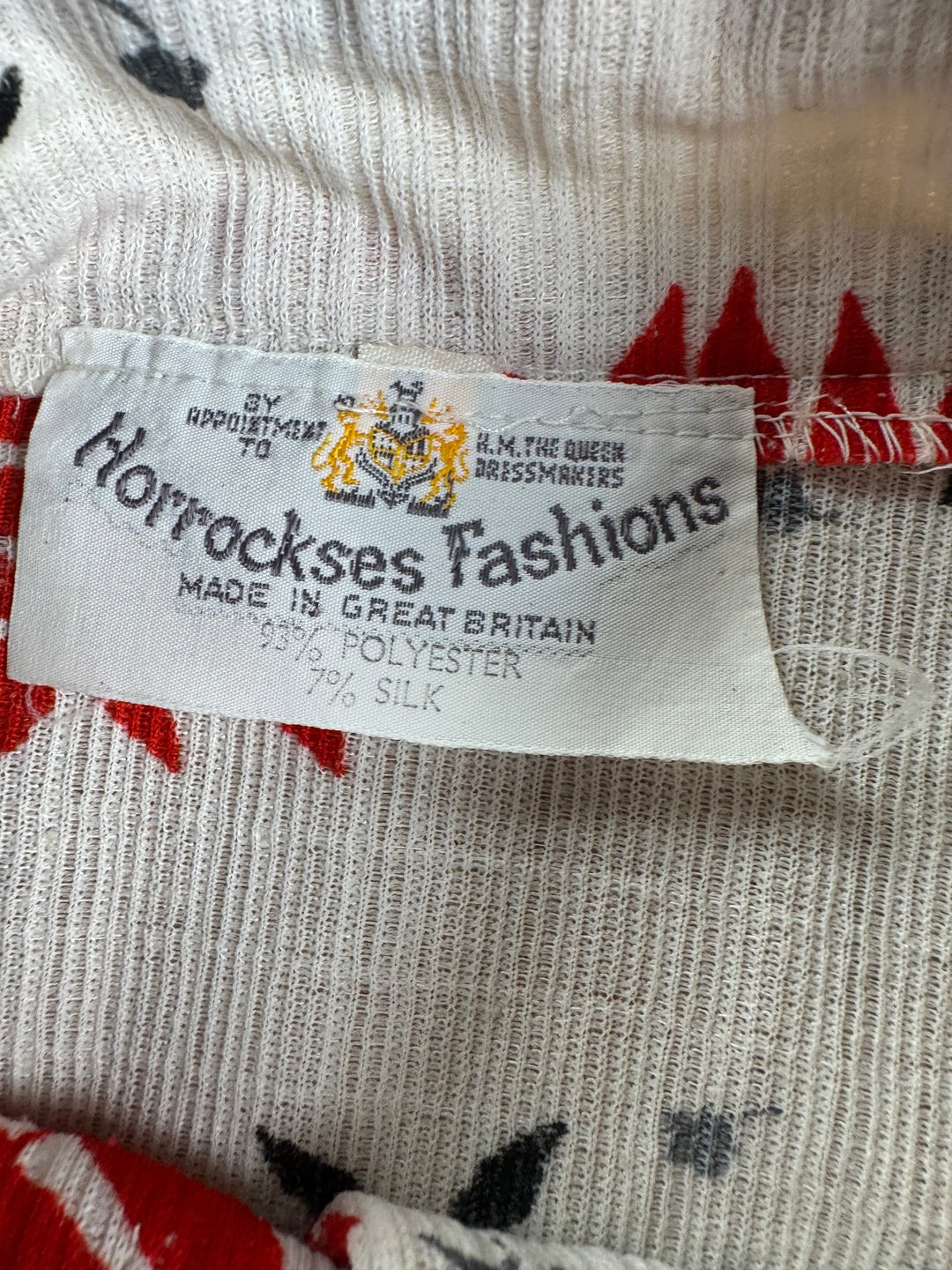 1960s Horrockses Fashions Floral Shirt Dress - M