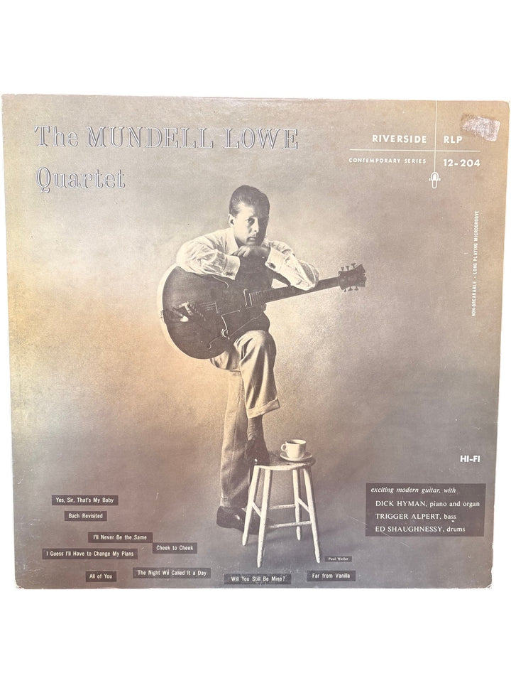 The Mundell Lowe Quartet LP Riverside RLP 12-204 - Fair