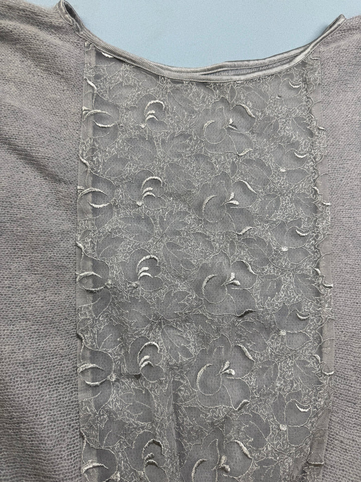 St Michael Mohair Blend Batwing Sweater - S