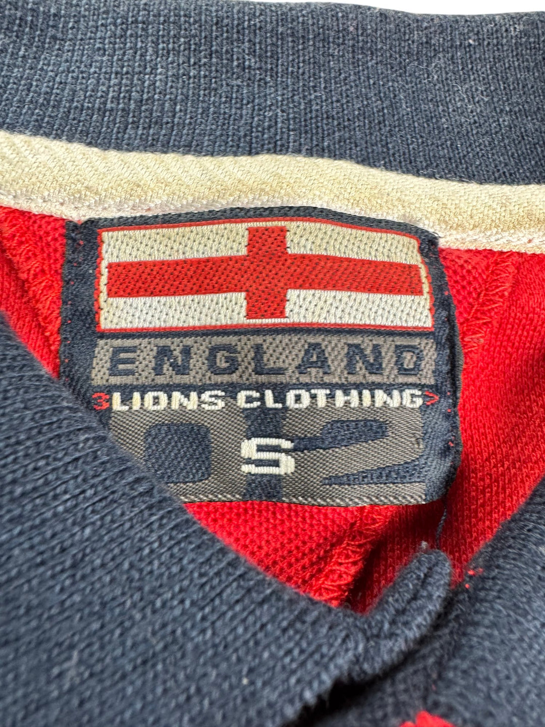 England Lions Red Polo Shirt - S