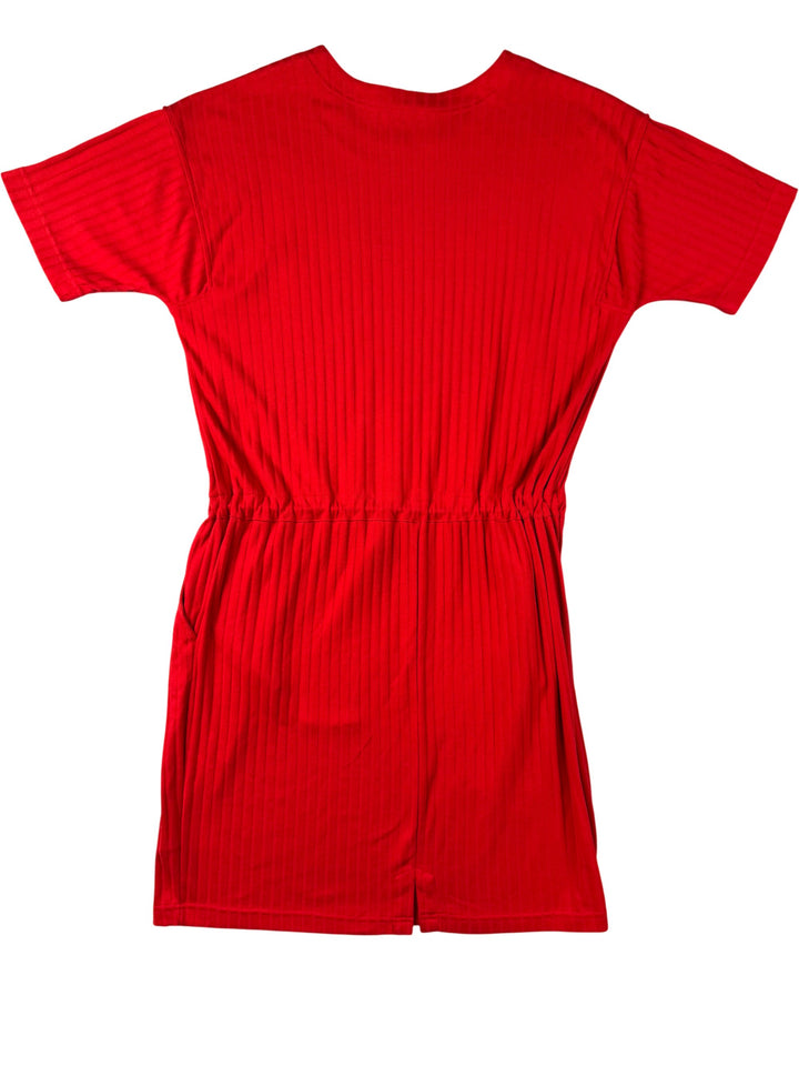 Richards Red Short Sleeve Dress - L