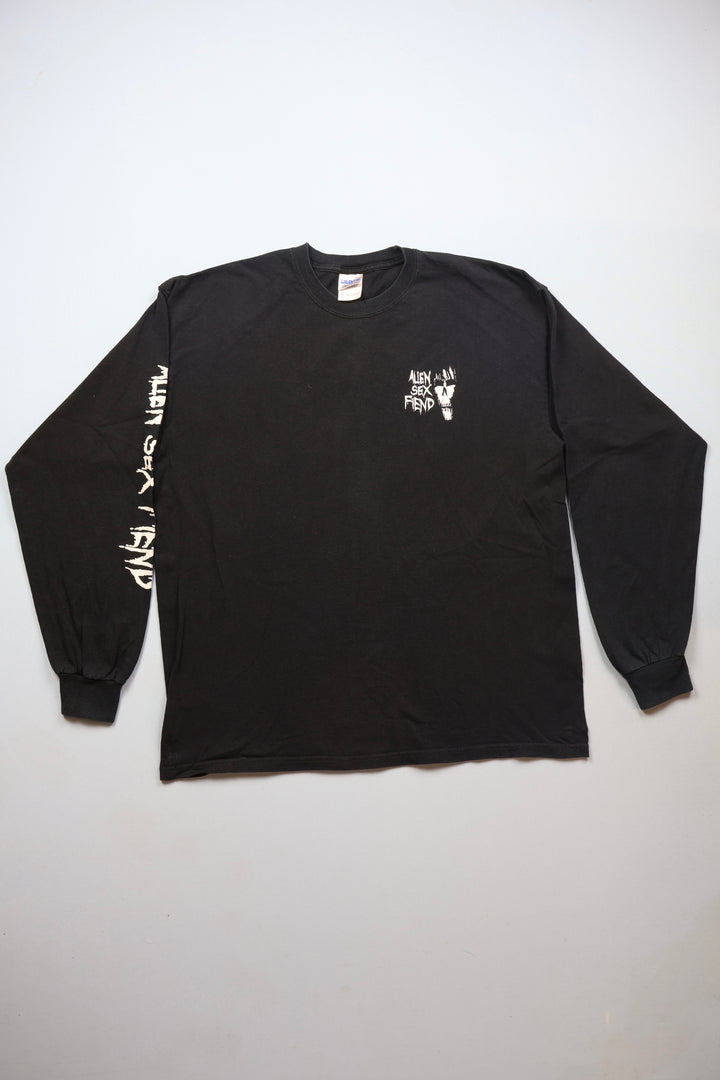 Vintage Alien Sex Fiend Long Sleeved Band T-Shirt
