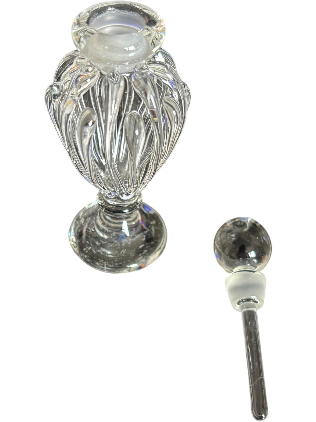 Eric White Studio Glass Collectable Glass Perfume Bottle with Box - Think Vintage