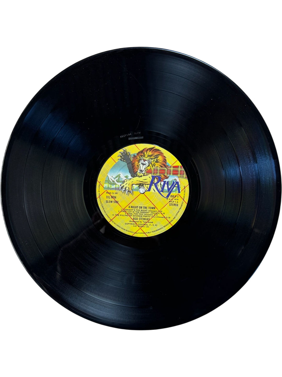 Rod Stewart A Night On The Town Vinyl - Very Good