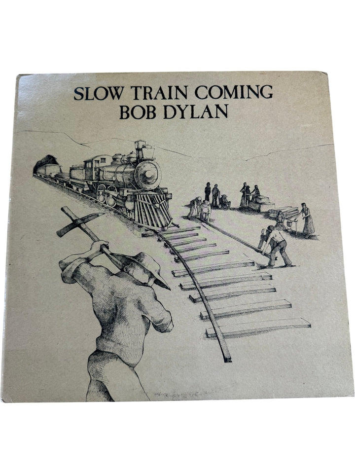 Bob Dylan Slow Train Coming Vinyl Record - Good+