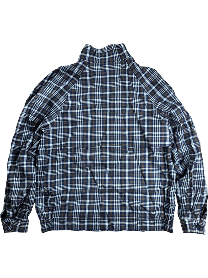 Aquascutum Plaid Pattern Windbreaker - XL