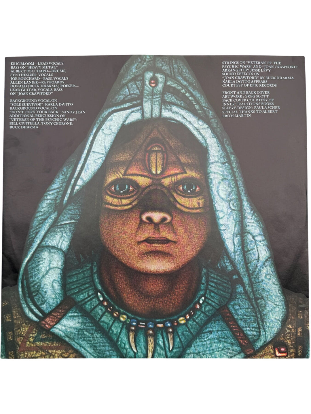 Blue Öyster Cult Fire of Unknown Origin Vinyl - Very Good