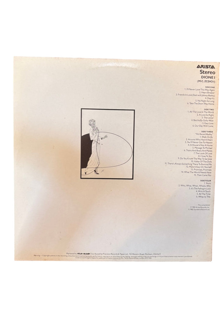Dionne Warwick The Collection Vinyl Record - Good