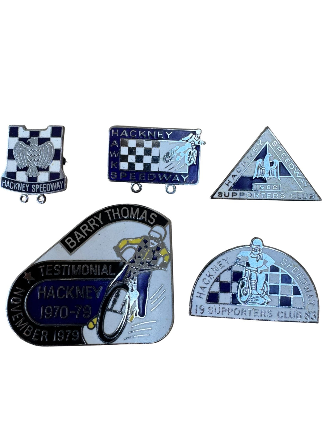 Hackney Speedway Supporters Club Pins