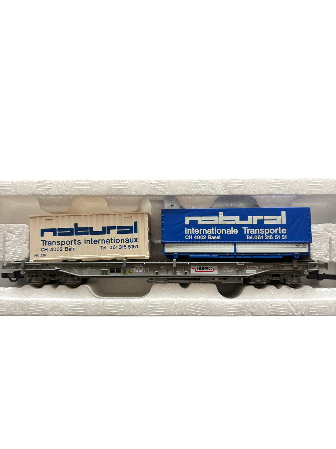 Roco HO Scale SBB Cargo Flat Wagon