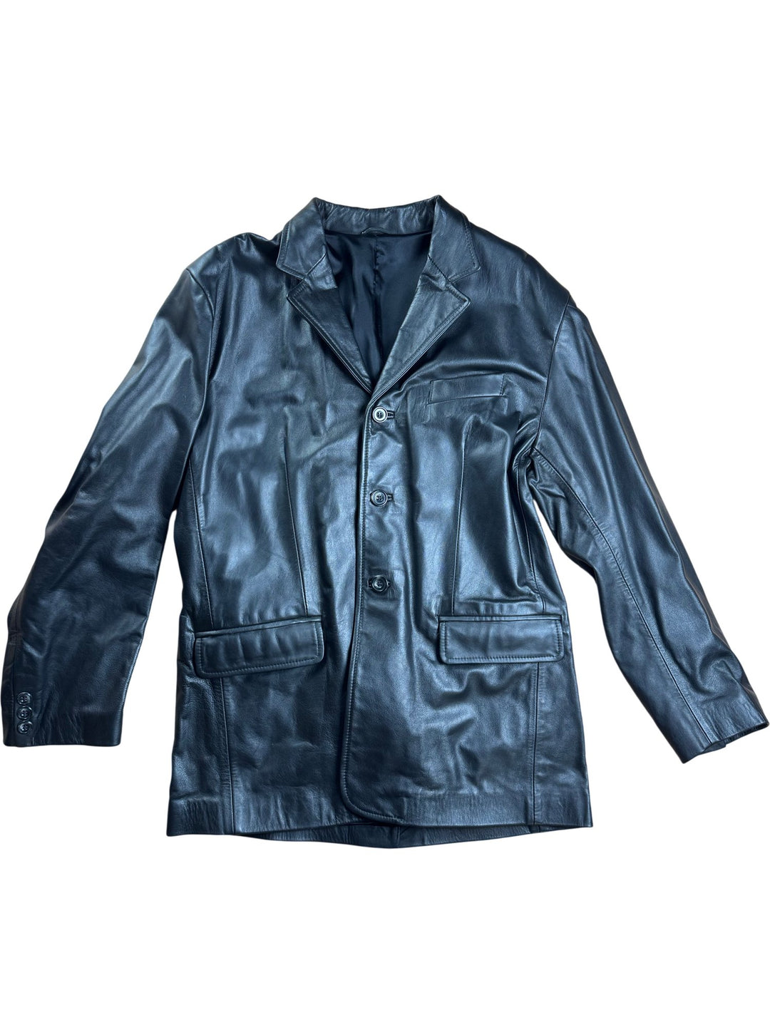 Oakleaf Hand Tailored Leather Jacket - M/L