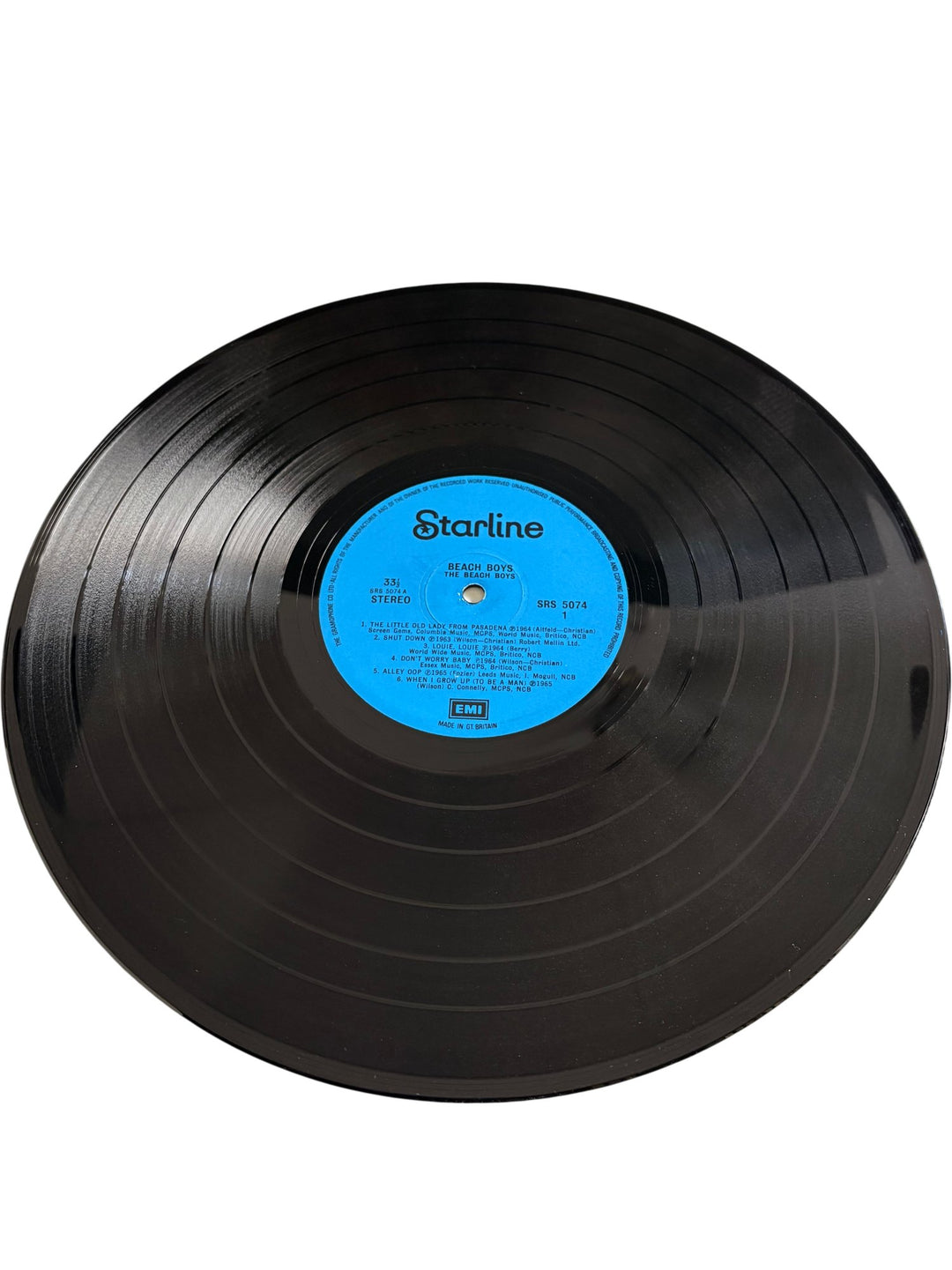 EMI Starline Beach Boys Vinyl Record - Fair