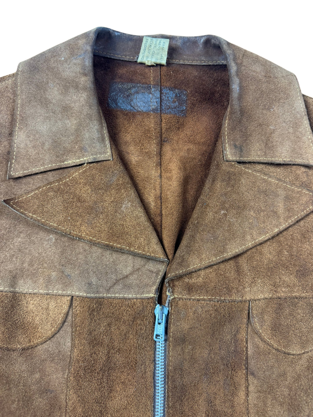 1970s Brown Suede Jacket
