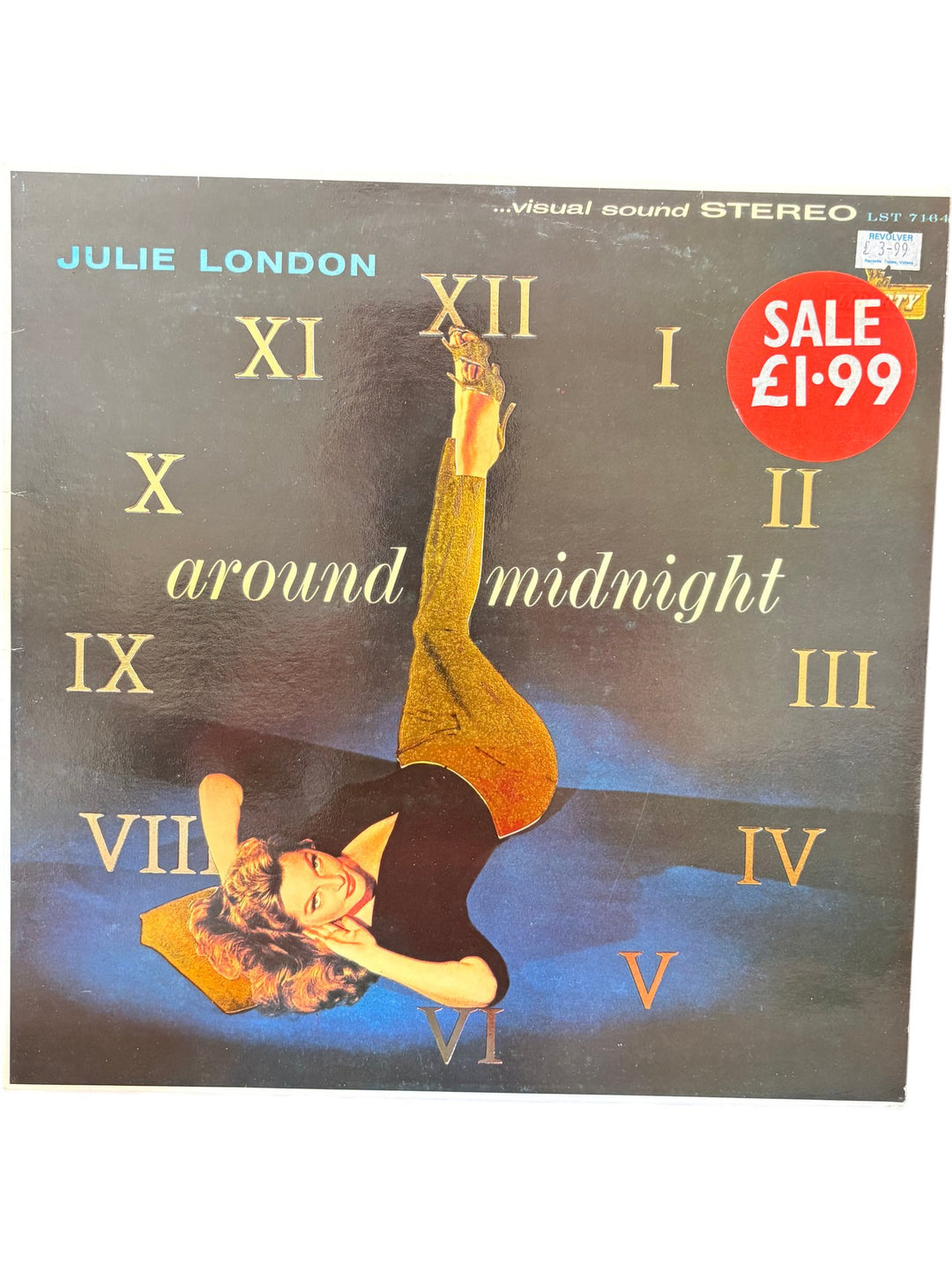 Julie London Around Midnight Vinyl Stereo - Good