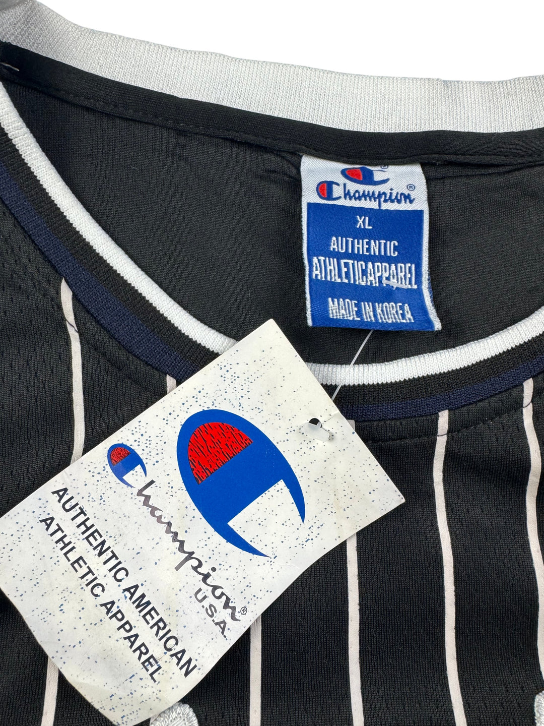 Champion Yankees Sleeveless Sports Jersey - XL - Think Vintage