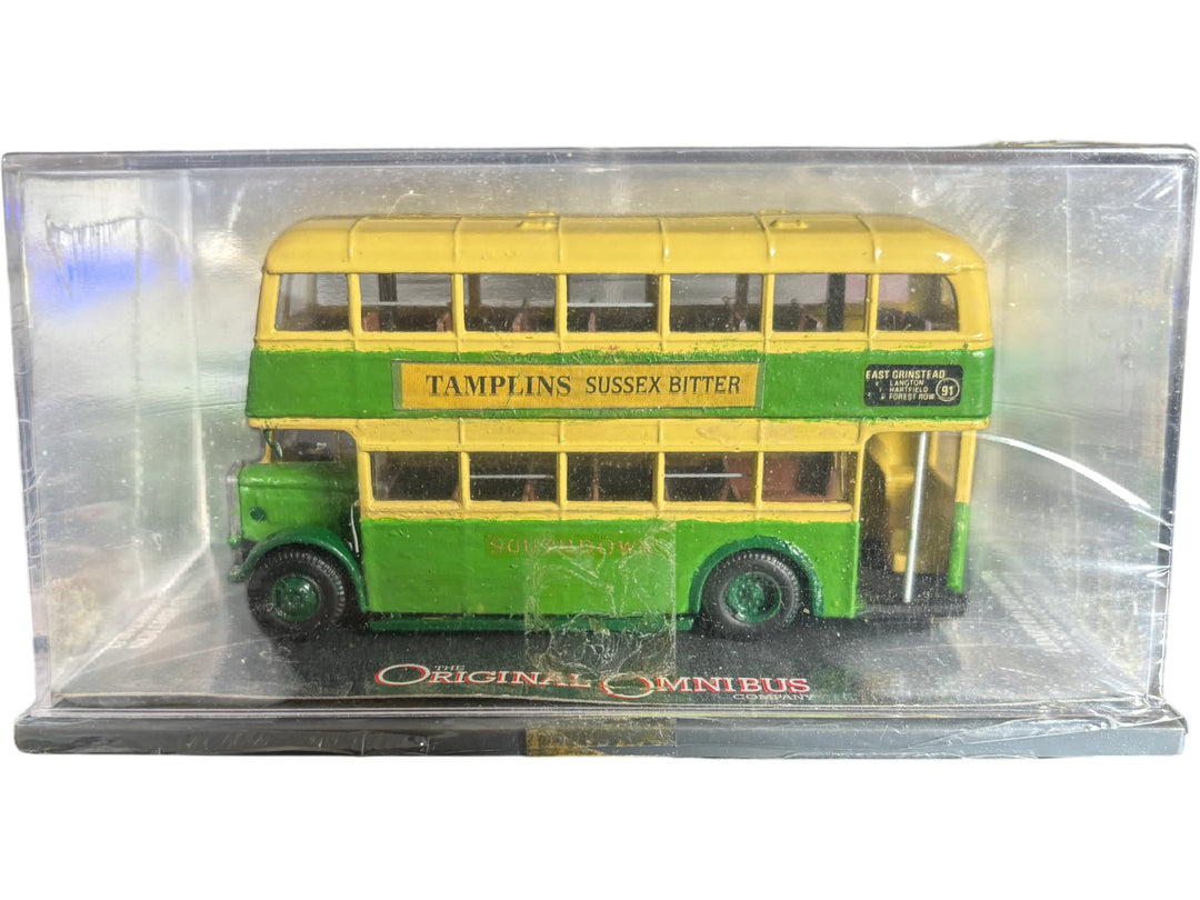 Matchbox Collectibles Original OMNIBUS Model Bus Tamplins Sussex Bitter - Think Vintage