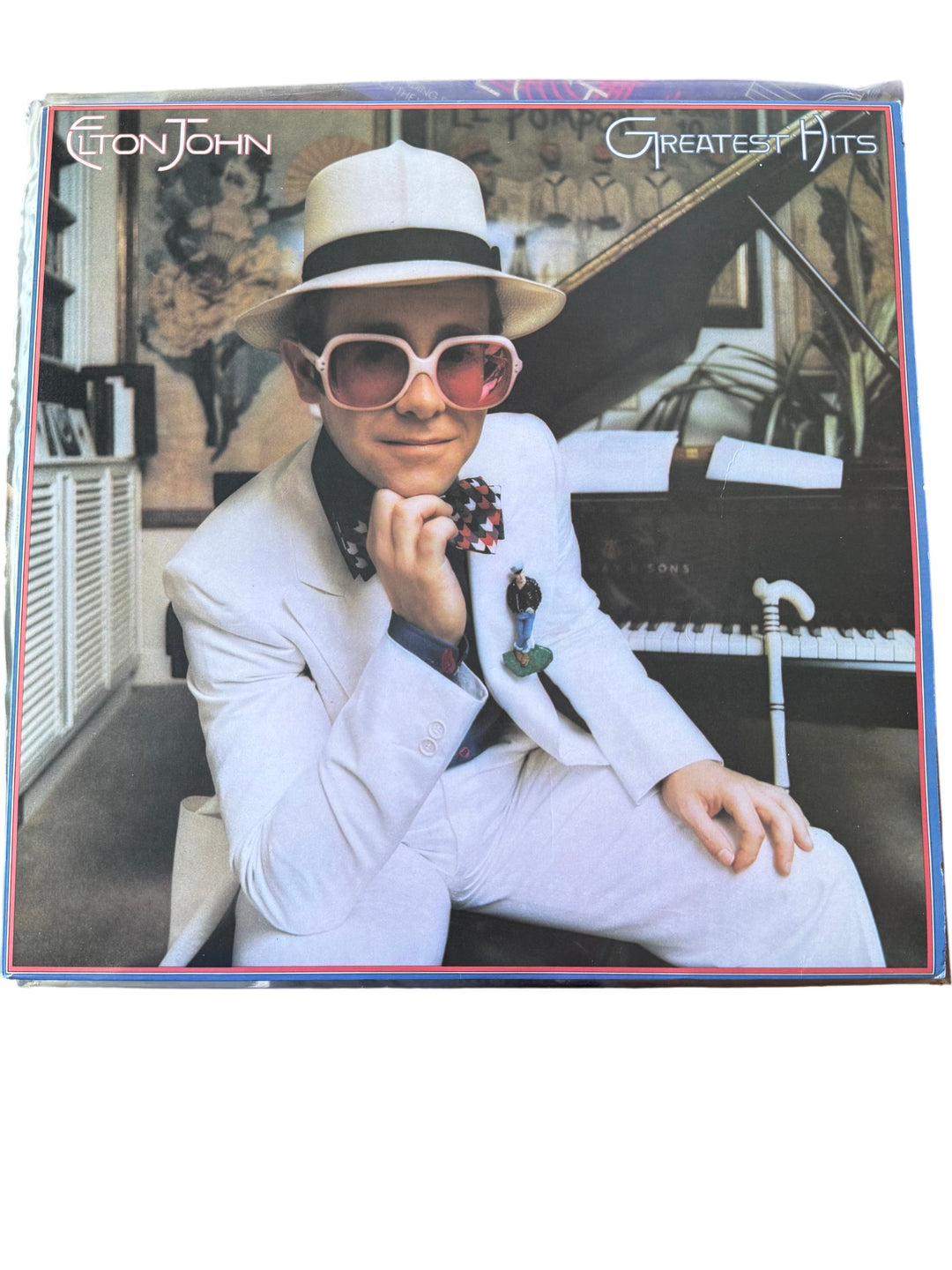 Elton John's Greatest Hits Vinyl Record - Think Vintage