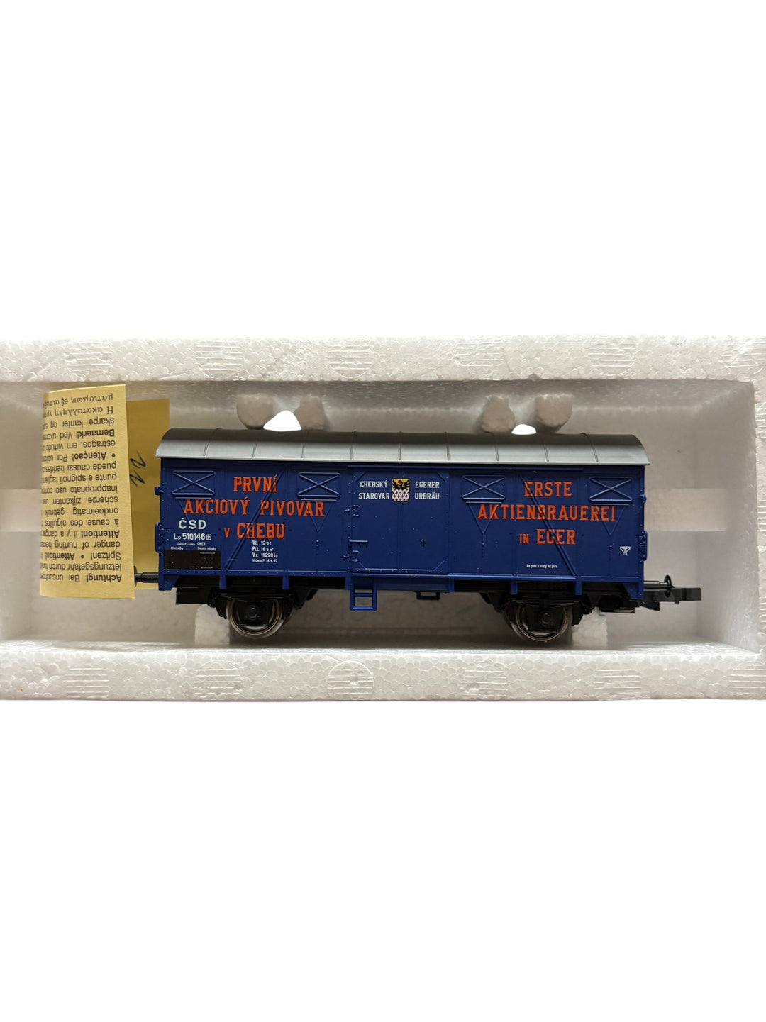 Roco Model Train CSD Freight Car Blue