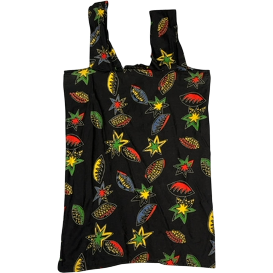 Retro Abstract Pattern Sleeveless Top - Think Vintage