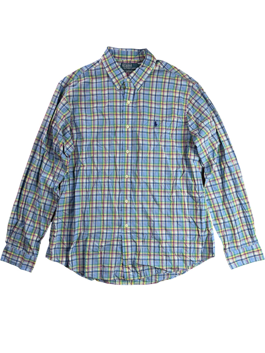 Ralph Lauren Plaid Long Sleeve Shirt - XL