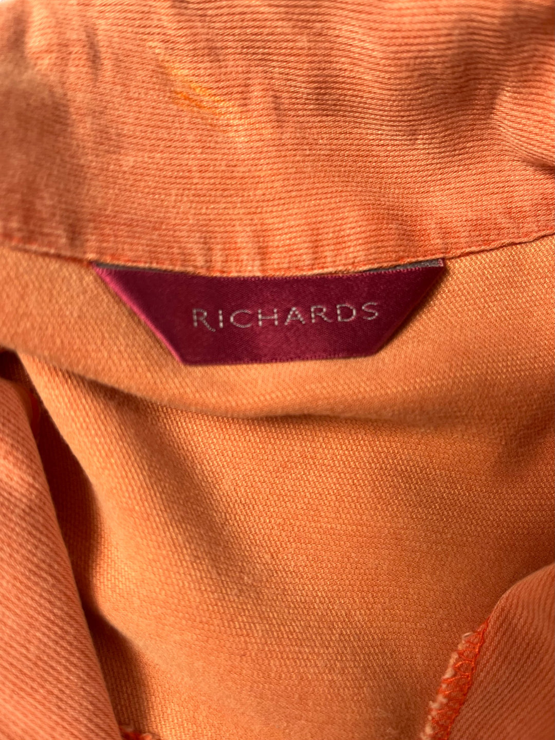 Richards Orange Short Sleeve Shirt