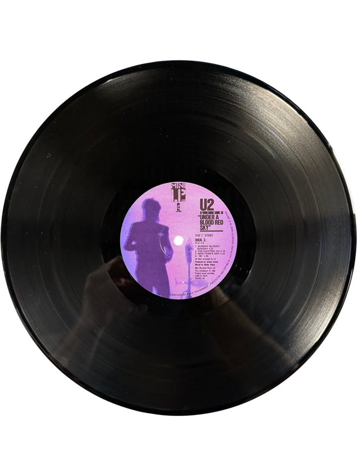 1983 U2 Under A Blood Red Sky Vinyl LP - Think Vintage