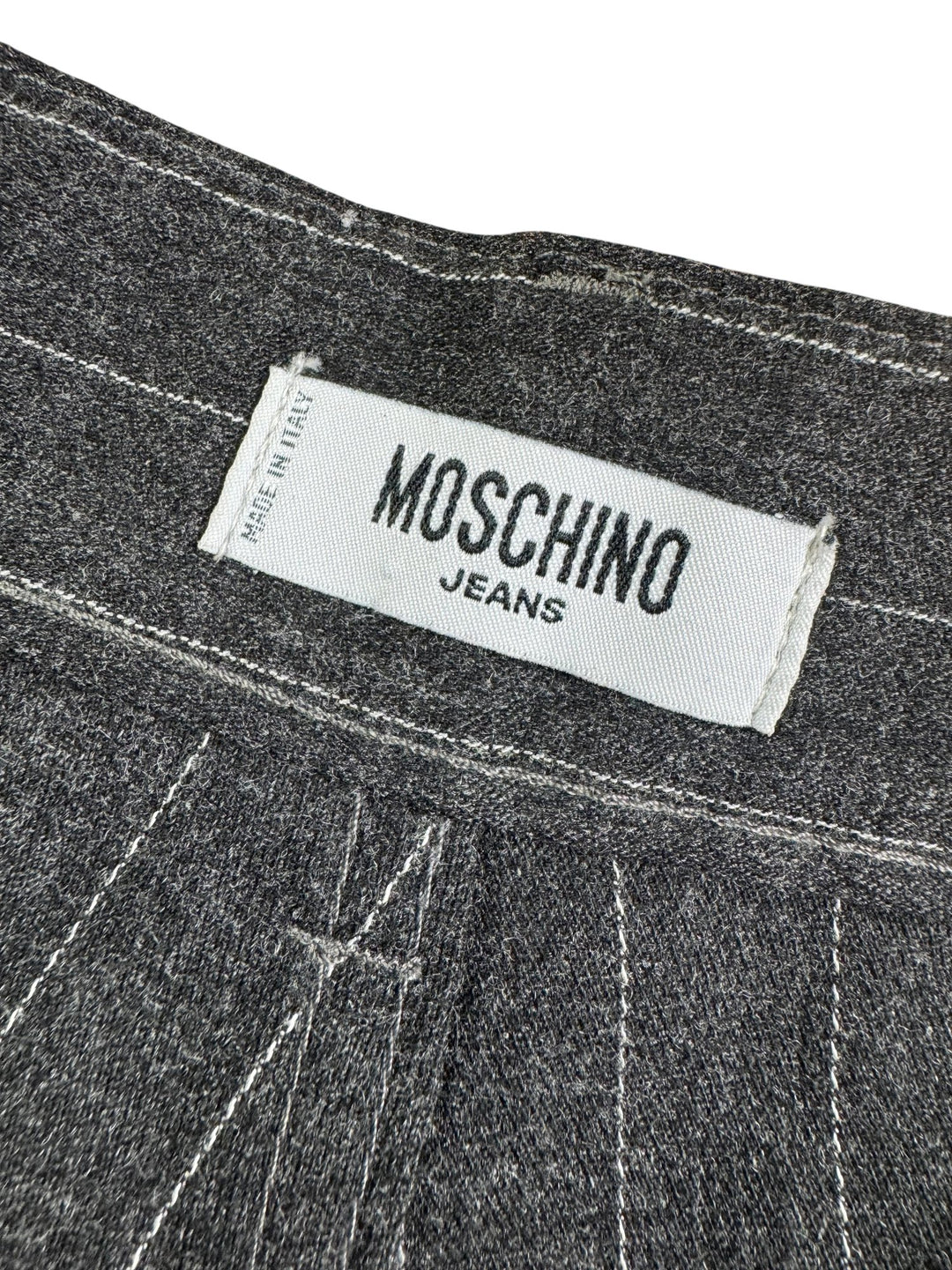 Moschino Jeans Pinstriped Trousers - W37