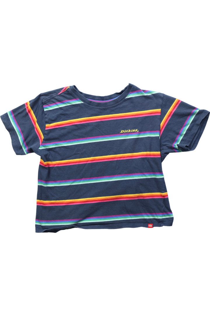 Dickies Striped Short Sleeved T-Shirt - XS - Think Vintage