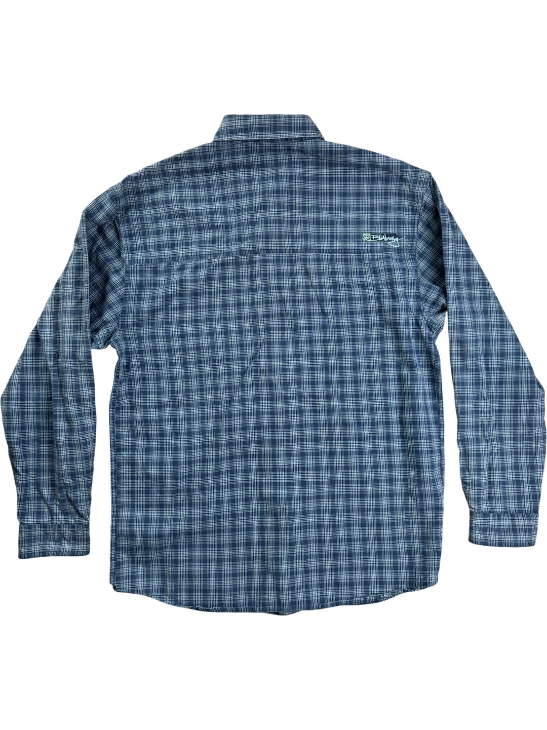 Billabong Checkered Long Sleeve Shirt - M