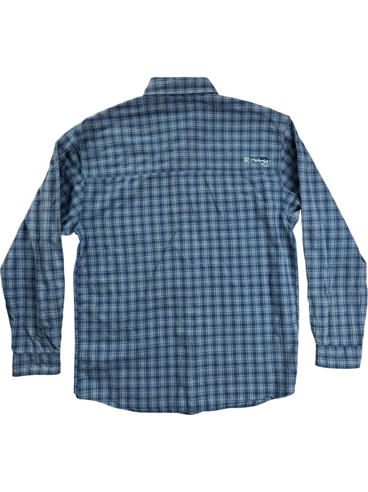 Billabong Checkered Long Sleeve Shirt - M