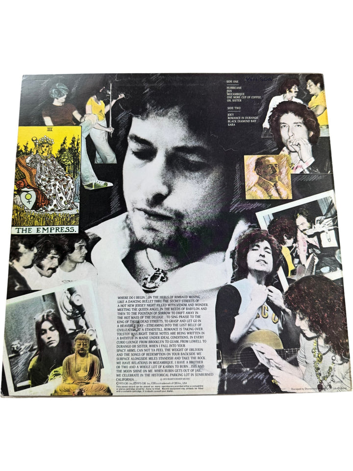 Bob Dylan Desire Vinyl Record - Very Good