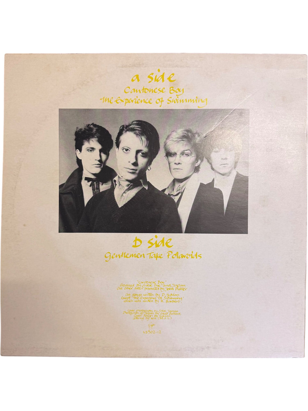 Japan Cantonese Boy Vinyl Record- Very Good