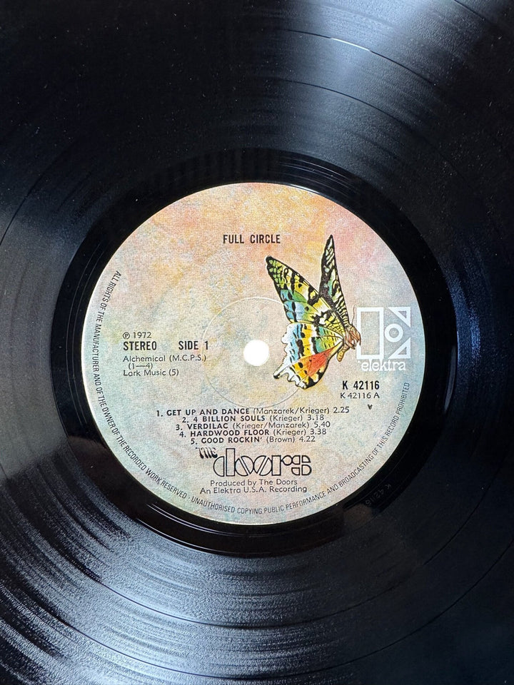 The Doors Full Circle Vinyl Record - Very Good