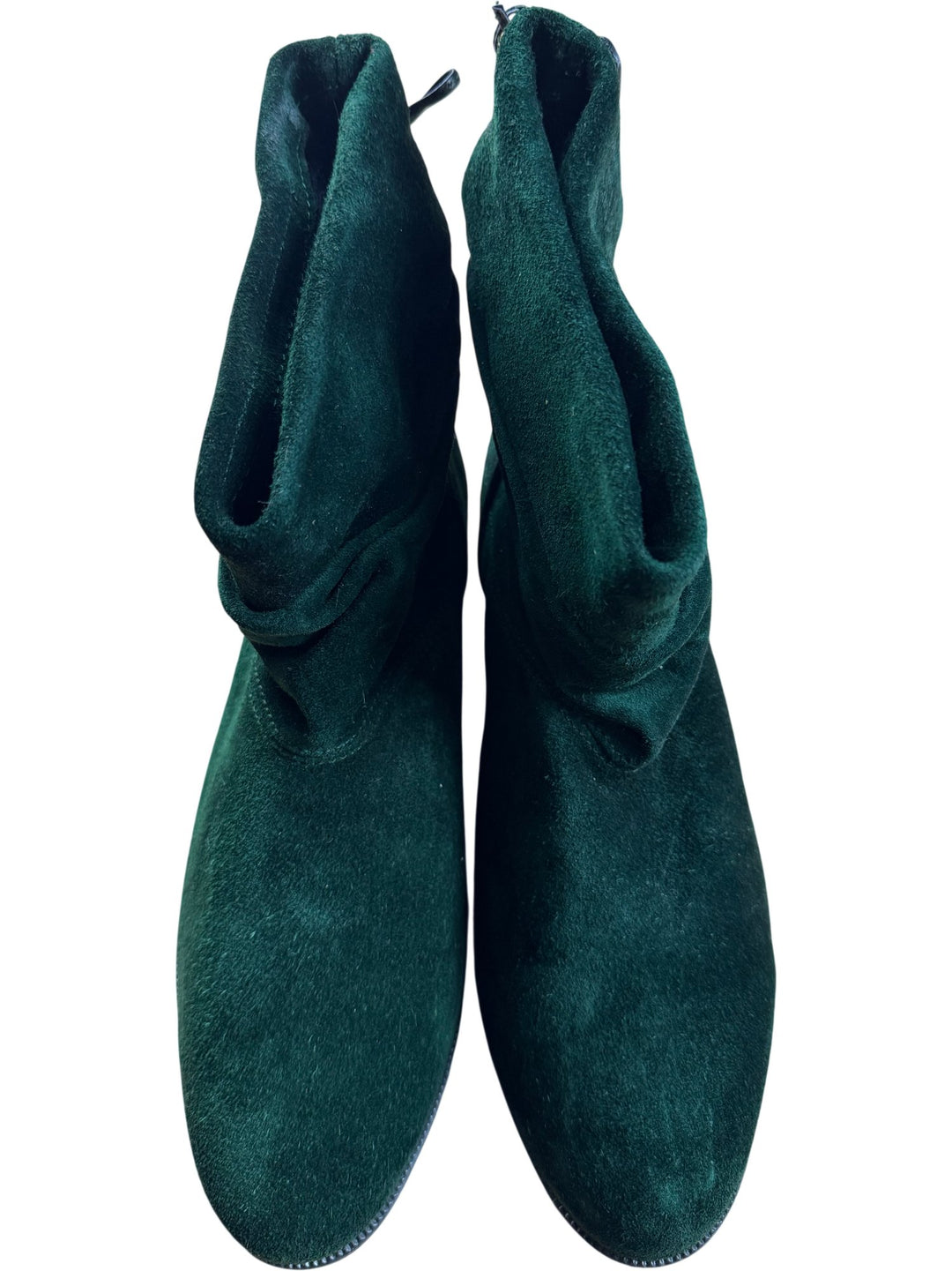 Clarks Green Suede Ankle Boots - 6.5