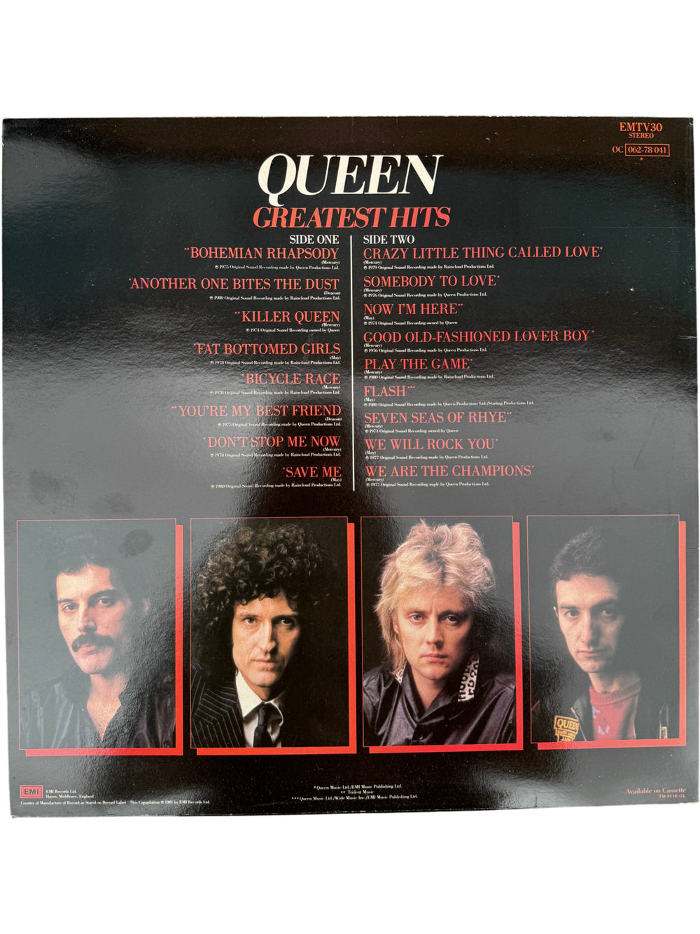 Queen Greatest Hits Vinyl Record - Think Vintage
