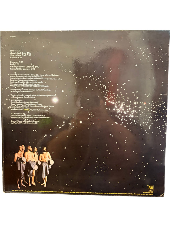 Supertramp Crime Of The Century Vinyl Record - Fair