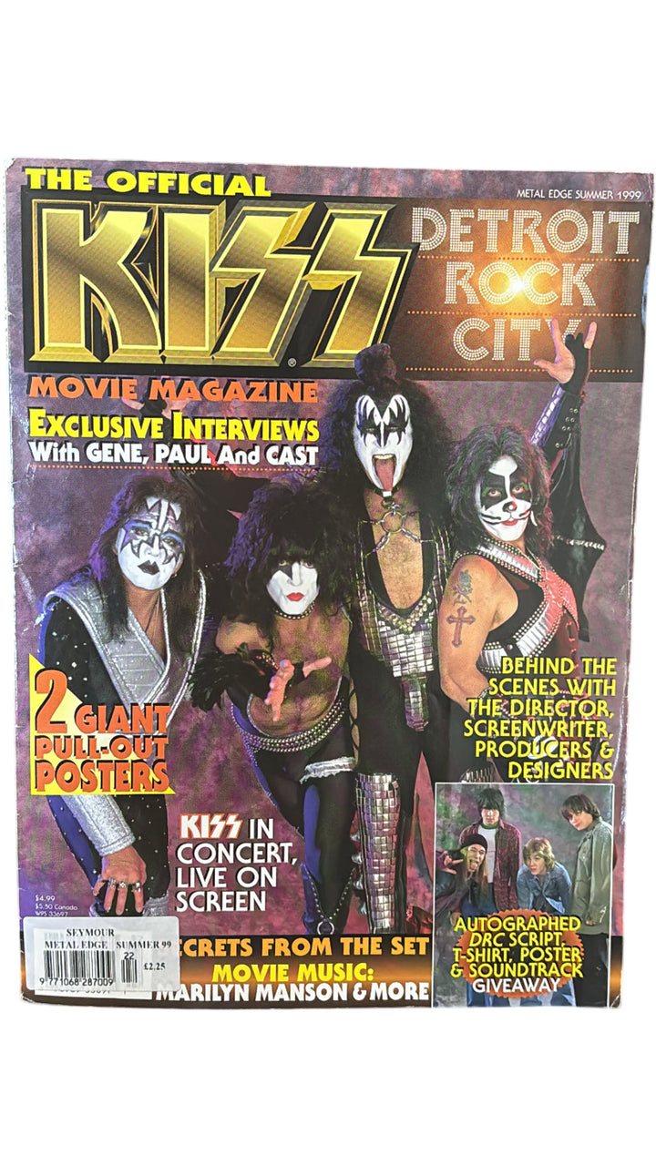 KISS Official Movie Magazine Detroit Rock City 1999