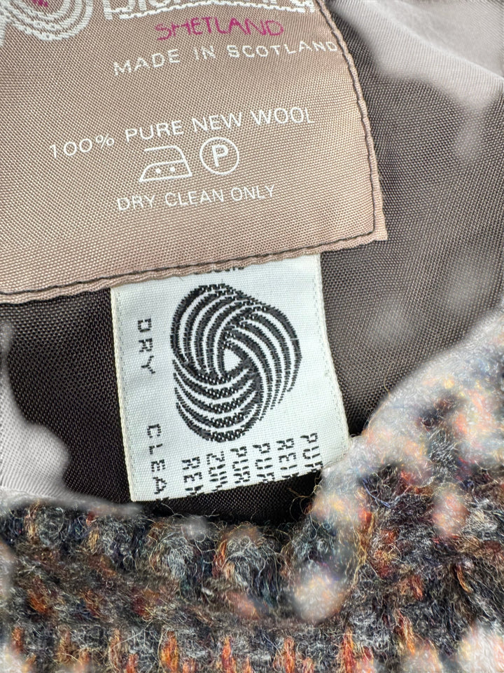 Pitlochry Shetland Wool Jacket and Skirt Set - M