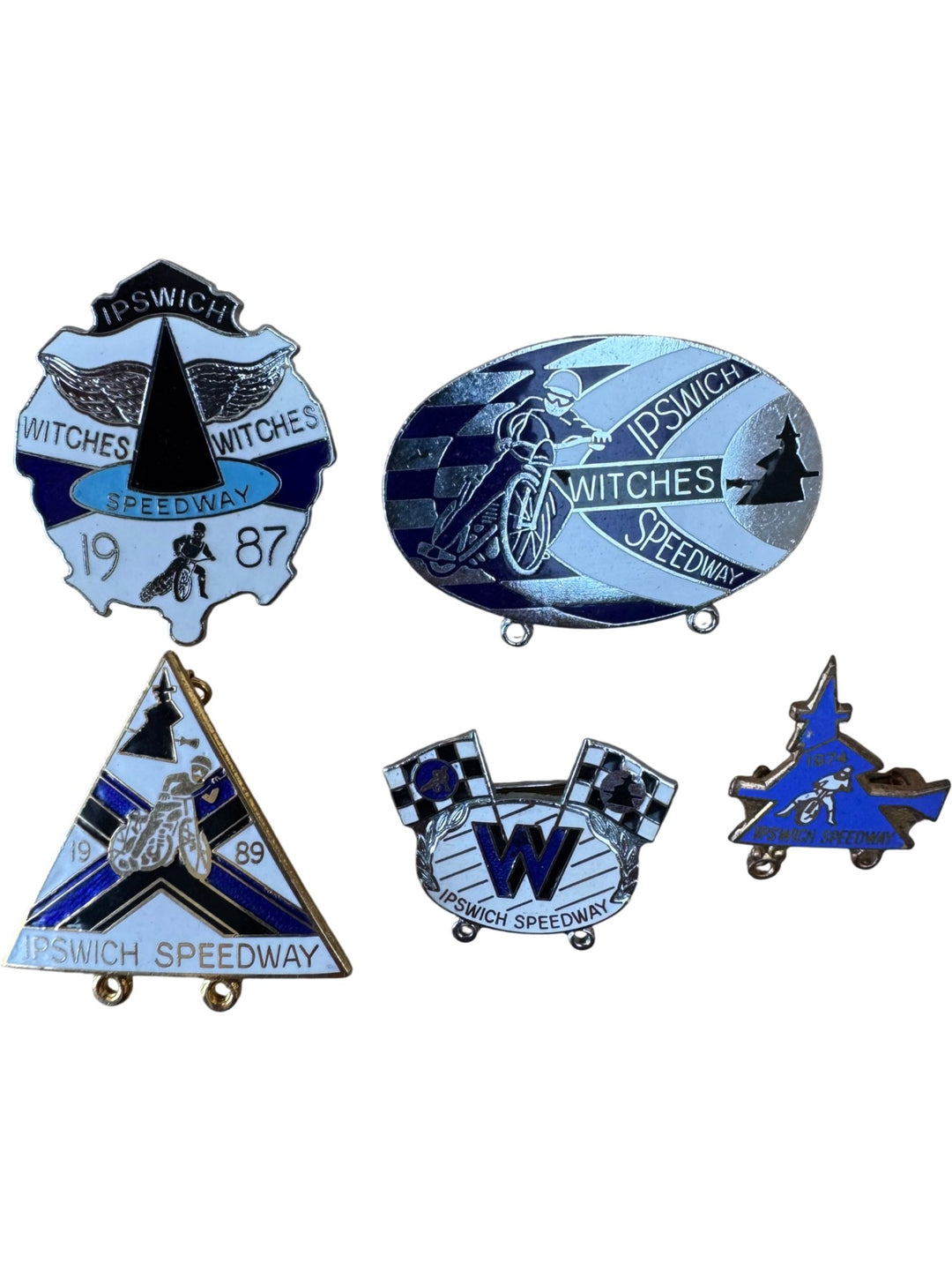 Ipswich Speedway Witches Pin Collection