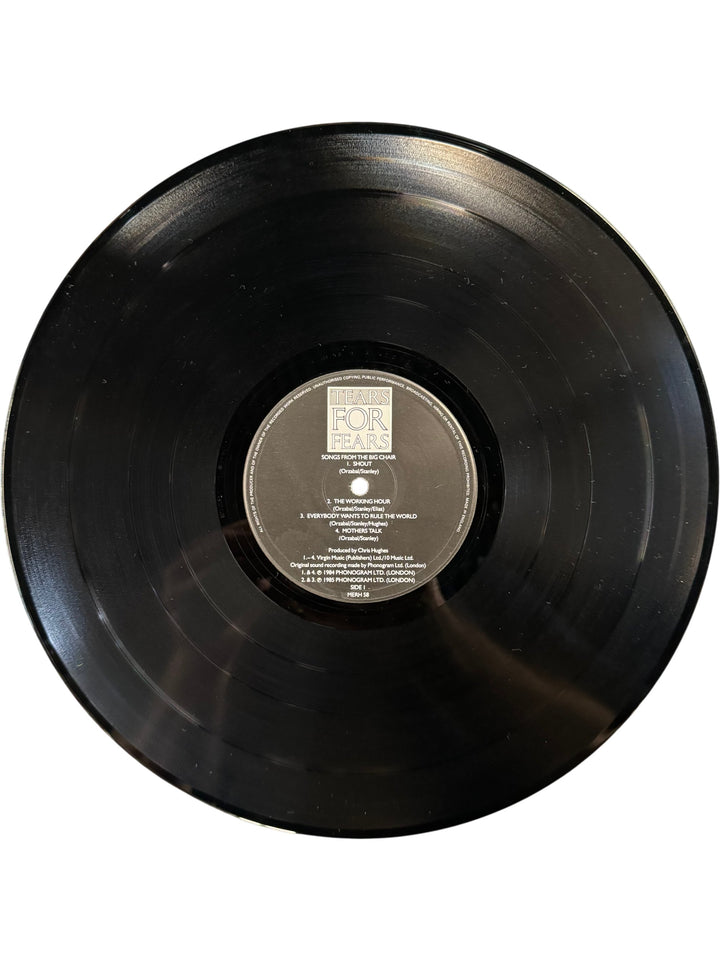 Tears For Fears Songs From The Big Chair Vinyl - Think Vintage