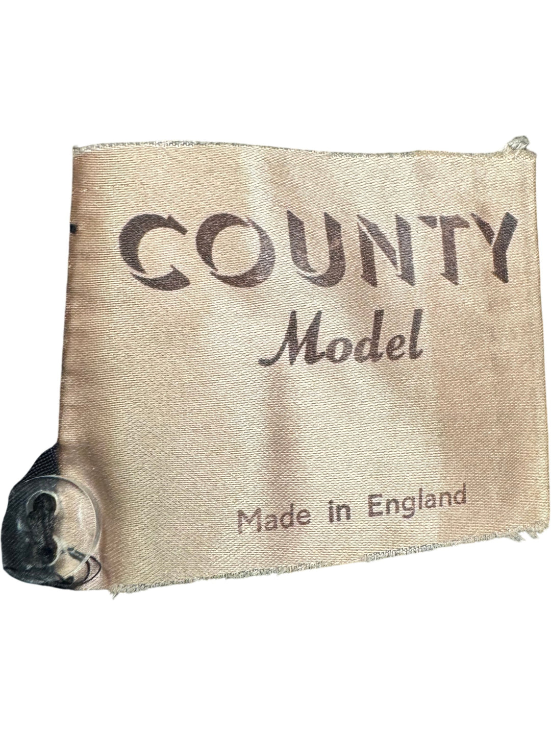 County Black Leather Trench Coat - M